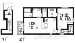 クリーム　ローズ間取り図面