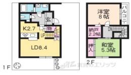 貸家間取り図面