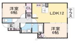 モナリエ２間取り図面