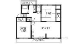 円明寺ヶ丘団地N棟間取り図面