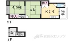 小倉町南堀池102-31貸家テナント間取り図面