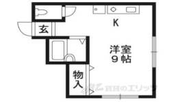 オーク西大路間取り図面