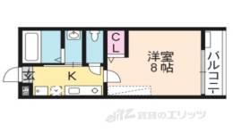 アークリード西院間取り図面
