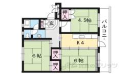桃山南団地８号棟間取り図面