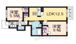 シャーメゾン富野荘間取り図面