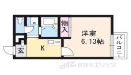 レオパレスボンマルシェ山科間取り図面
