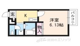レオパレスボンマルシェ山科間取り図面