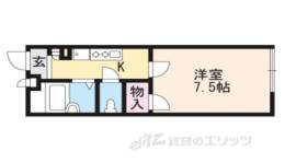 レオパレス山科御陵間取り図面