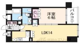 リーガル京都堀川五条通り間取り図面