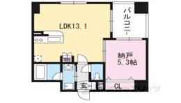 グラシア清水五条間取り図面
