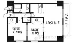 エリアント桂川間取り図面