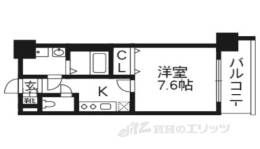 レジデンス京都ゲートシティ間取り図面