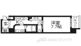 レジデンス京都ゲートシティ間取り図面