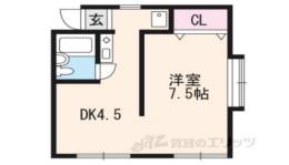 ハイツ西野間取り図面