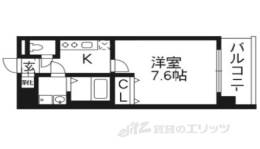 レジデンス京都ゲートシティ間取り図面