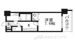 レジデンス京都ゲートシティ間取り図面