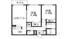 御陵倶楽部間取り図面
