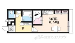 レオパレス唐崎ヶ丘間取り図面