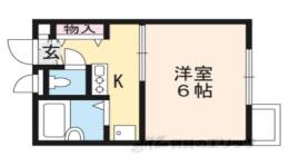 レオパレスカンフォーラ間取り図面