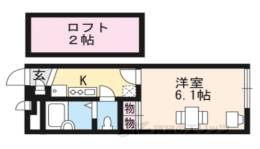 レオパレスレイクホライズン２間取り図面
