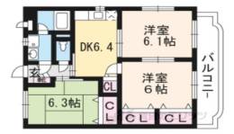 西村マンション間取り図面