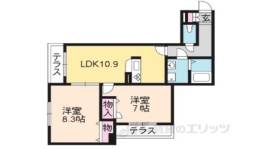 リバークレスト舟山間取り図面