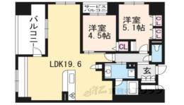 プレサンスロジェ烏丸御池間取り図面