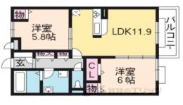 コンフォールＺＥＮ　Ｗ棟　間取り図面