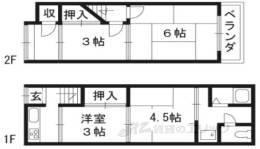 貸家間取り図面