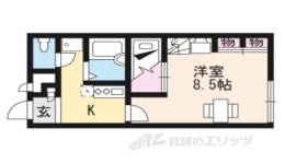 レオパレス比叡間取り図面