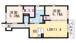 エスポワール間取り図面