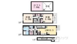 ヴェルデストーリア１間取り図面