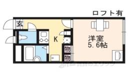 レオパレスグリーンヒルズ３間取り図面