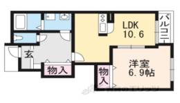 ソレイユＭ間取り図面