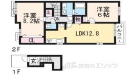 レークサイドナカノ２間取り図面