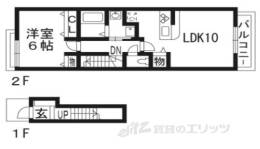 ルミエール１間取り図面