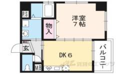 キンブリッジ京都大徳寺前間取り図面