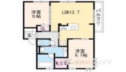 ルーチェ西洞院間取り図面