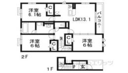 ヴェルデ桃山御陵間取り図面