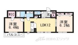 シャーメゾンアミティエ間取り図面