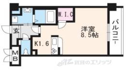 ヴェルディア今出川間取り図面