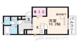 モンターナ小松原間取り図面