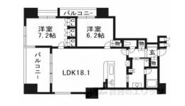 ﾌｧｲﾝﾌﾗｯﾂ京都山科間取り図面