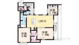 セレーナ室町間取り図面