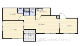 アルヴェータ北大路間取り図面