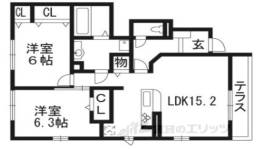 メゾン・エスポワール間取り図面