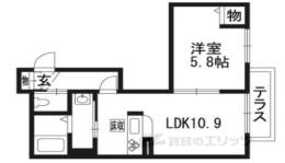 アイリス上賀茂間取り図面