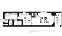 エステムプラザ京都烏丸五条間取り図面
