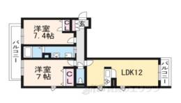 シャーメゾンシアラ間取り図面