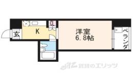 フラッツ一乗館間取り図面